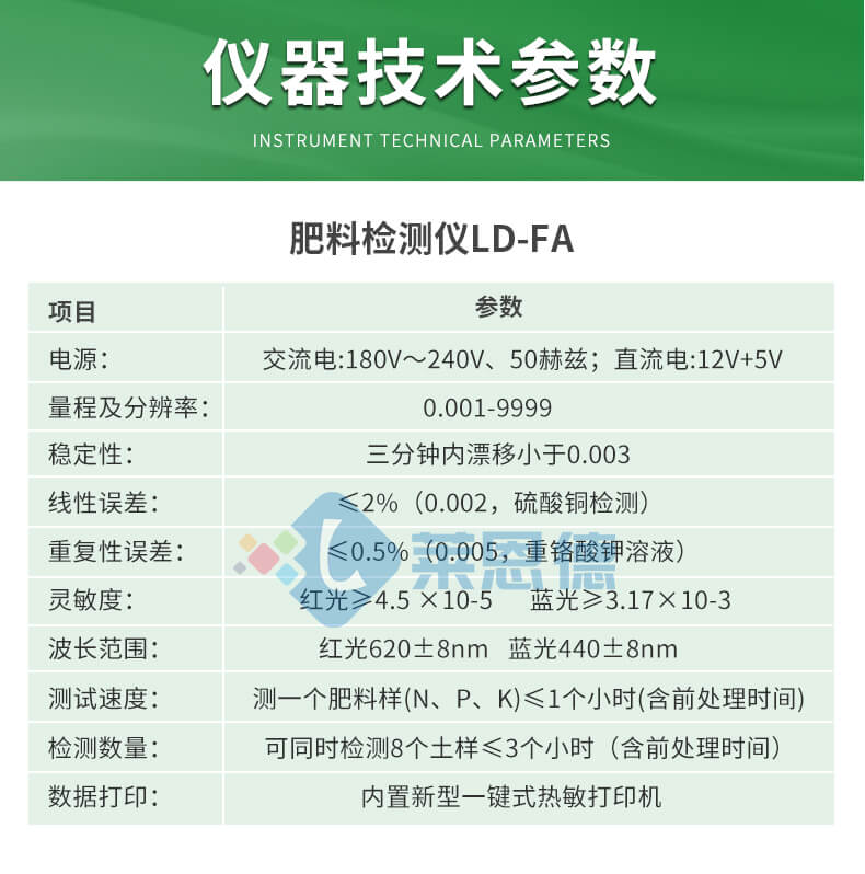 肥料成分檢測儀